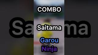 คอมโบ saitama garou ninja #roblox