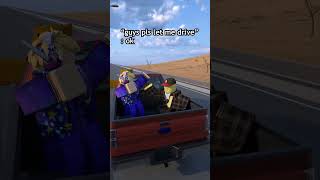 Dont'n let bro drive | #shorts  #shorts  #roblox  #memes