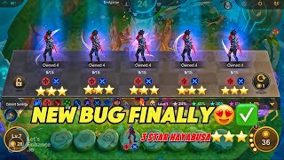 NEW BUG FINALLY !! INSTANT 3 STAR HAYABUSA VALE SKILL 1 | PERFECT GAMEPLAY TRICK‼️ MAGIC CHESS