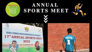 Annual Sports Meet at GGSIPU, MAIN CAMPUS!