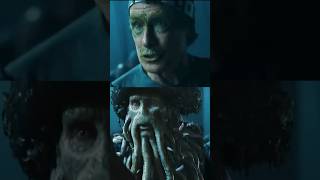 The Real Face Behind Davy Jones: Bill Nighy's Transformation Without CGI #shorts #film  #cgl