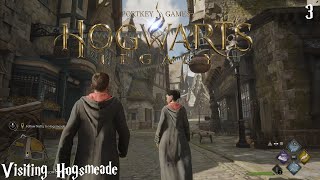 Visiting Hogsmeade  - Hogwarts Legacy Walkthrough Part 3 (PS5  - No Commentary)