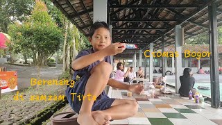 Berenang lagi di Zam Zam Tirta bersama adik dan ponakan dari Kuningan‼️sambil makan bareng👍