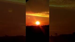 Sunrise & My sky buddy & I talk anomalies we captured