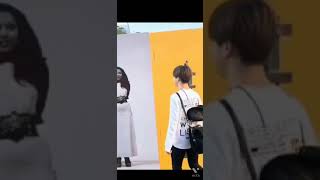 jimin imitiating the poster girl 🤣🤣😂😂😂😚😚😚😏😏😏 #jimin #bts