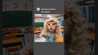 Poor cat bullied at school 😥Sound: @lifesluca  #memes