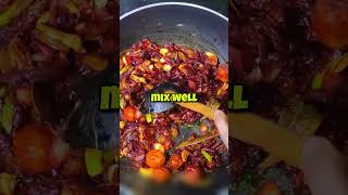 Healthy and Delicious Beetroot Rice Recipe in 60 Seconds - Perfect for Lunch! #shorts #ytshorts