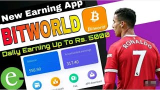 How to Earning In Bitworld App || Free Earning App In Nepal || Refer and Earn ||