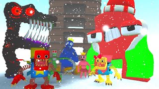 OMEGA PUNCH ALL ALPHABET LORE (A-Z) WINTER VERSIONS & 3D SANIC CLONES MEMES IN GMOD