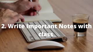 Online Notes making Strategy