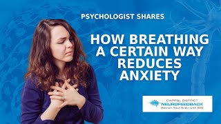 How Breathing Better Reduces Anxiety Mental Health Therapist Explains #shorts