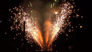 Old Vulcan Fan Fountain Firework Demo