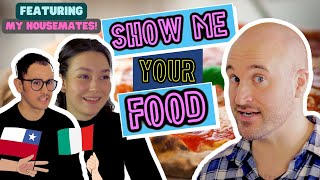 REAL ENGLISH conversation and REAL ITALIAN Pizza! - Show Me Your Food!