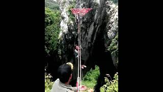 tyrolean space net / jaring laba laba #short wisata extreme