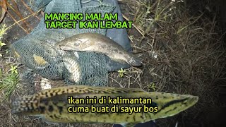 mancing target ikan lembat