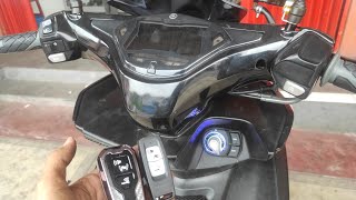 pasang keyless di yamaha aerox old modul remot pakai pcx 160