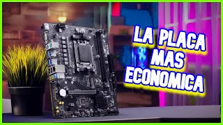 MSI PRO A620M-E REVIEW ESPAÑOL, LA PLACA MÁS ECONOMICA EN AM5