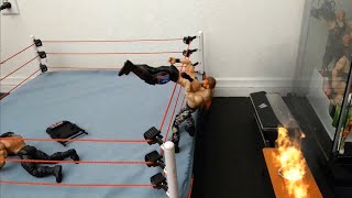 WWE/AEW: Reigns vs Moxley vs Rollins (Winner Takes All ~ Stop Motion) *7 Year Special! *