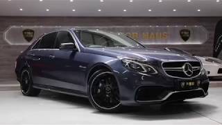 MERCEDES - Benz E63 AMG | COVELINE BLUE *Video*