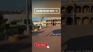 Vídeo y fotografía nocturna Xiaomi Redmi Note 12 #shorts