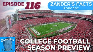 The Fact-Filled College Football Season Preview (2023/2024) | Zander's Facts Podcast