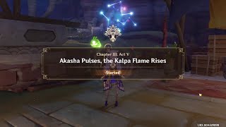 Chapter 3 Act 5 - Akasha Pulses, the Kalpa Flame Rises | Jap/Eng | Genshin Impact