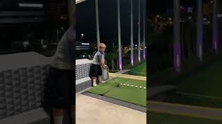 6-YEAR-OLD rapid fires golf balls without missing one - Mind Blowing! #golf #youtube #golfer