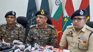 Press conference of army JandK police on #Bandipora Ops #jammuandkashmirnews