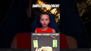 How to make a simple series circuit #shorts