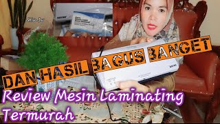 Review Laminating Machine | Mesin Laminasi Termurah