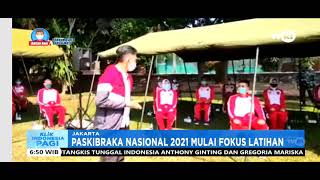 Paskibraka Nasional 2021 Mulai Fokus Latihan