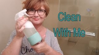 Clean with me using ms meyer's cleaning supplies and review of products