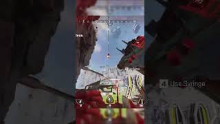 What happens when you share a zip rail with the enemy #apexlegends #shorts