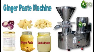 Multi Paste Making Machine // Garlic Ginger Paste Grinding Making Machine