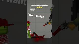 Sad melon playground 😭#melonplayground #youtube #short