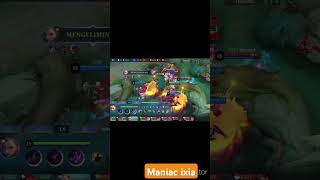 Dobel maniac ixia #mobilelegends #maniac #shorts