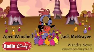 April Winchell and Jack McBrayer of Wander Over Yonder Interviewed on Radio Disney