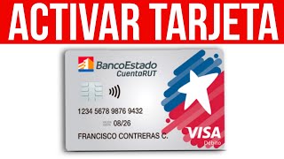 ✅Como ACTIVAR La Tarjeta De Banco Estado || Activar Cuenta Rut Paso a Paso🔴