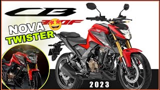 NOVA CB TWISTER 300F 🤩 NOVOS DETALHES #cbtwister300f