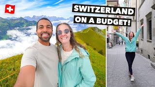 Our Day Trip from Zurich, Switzerland on a Budget! (Stoos Ridge & Lucerne)