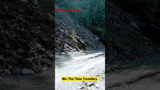 Team| We-The Time Travellers #youtubeshorts #hiking #landslide