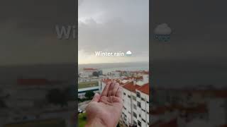 Winter rain🌧️ #portugal #rainyday #winterspecial #ytshortsvideo #shortsvideo #shortsviral