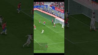 Goal post challenge | #shorts #footballplayer #fifa #gaming #fc24