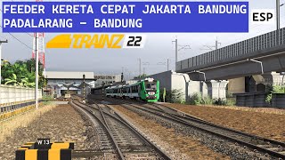 [KA FEEDER KCIC | DAOP 2] PADALARANG - BANDUNG | TRAINZ SIMULATOR INDONESIA