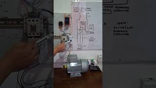 3phase motor with single phase power supply with remote control