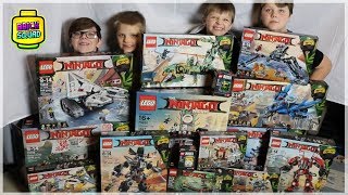 Lego NINJAGO MOVIE series 1 EXTRAVAGANZA (The Best Theme Collection Ever?)