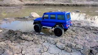 TRAXXAS TRX-4 Sport + TRX-4 x 2 vs MUD!!!!!