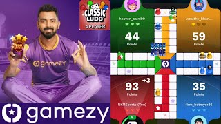 Gamezy classic Ludo 4 player | Ludo real money gameplay #003