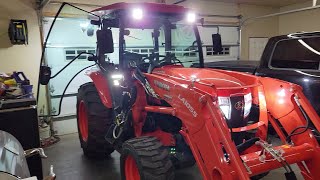 Kubota L6060 60,000 LUMENS OF LIGHT!