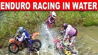 Enduro racing in water